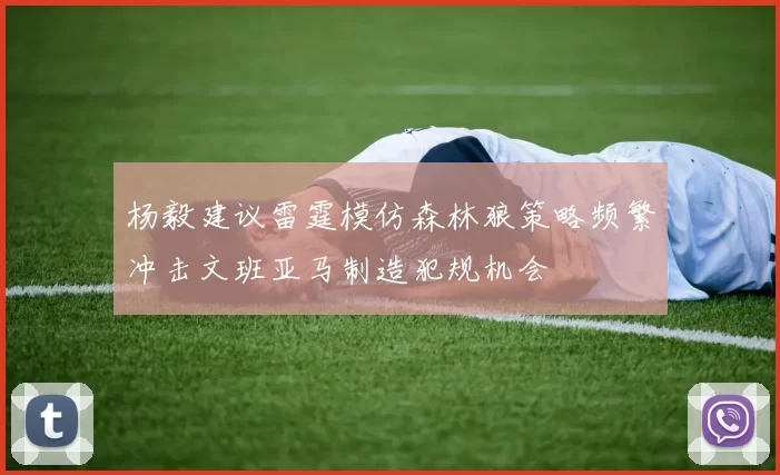 杨毅建议雷霆模仿森林狼策略频繁冲击文班亚马制造犯规机会